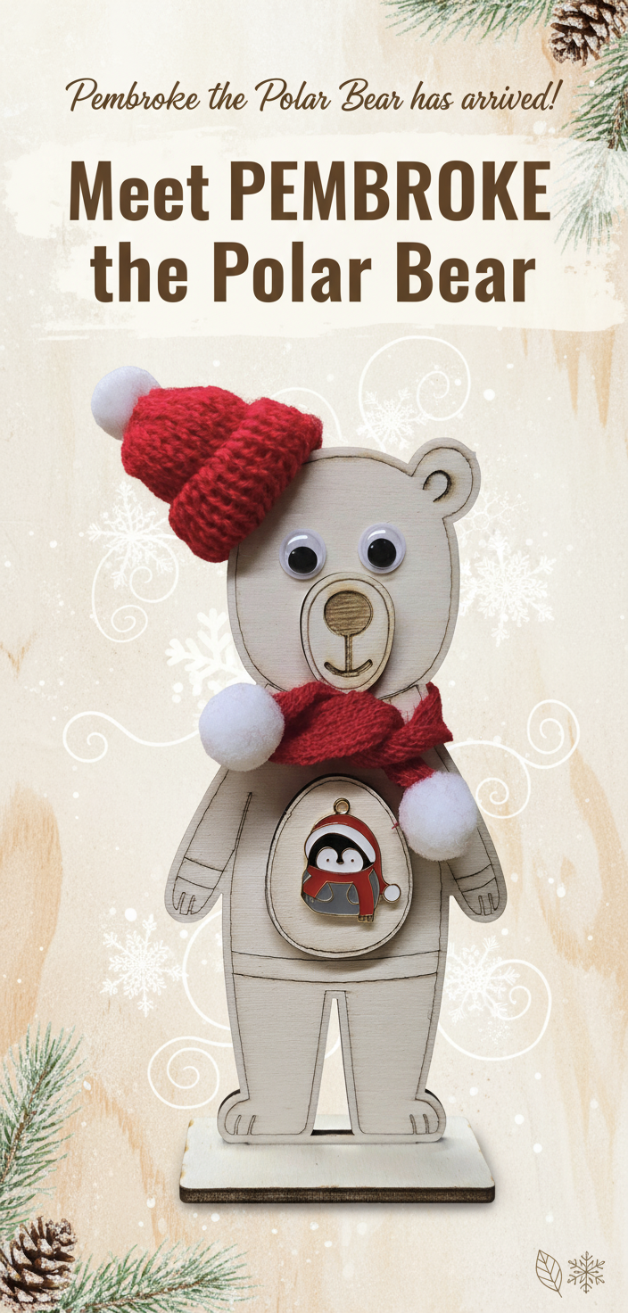 Pembroke the Polar Bear Email Banner - Corrected